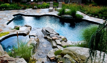 Natural Free Form Pools - Surfside Pools